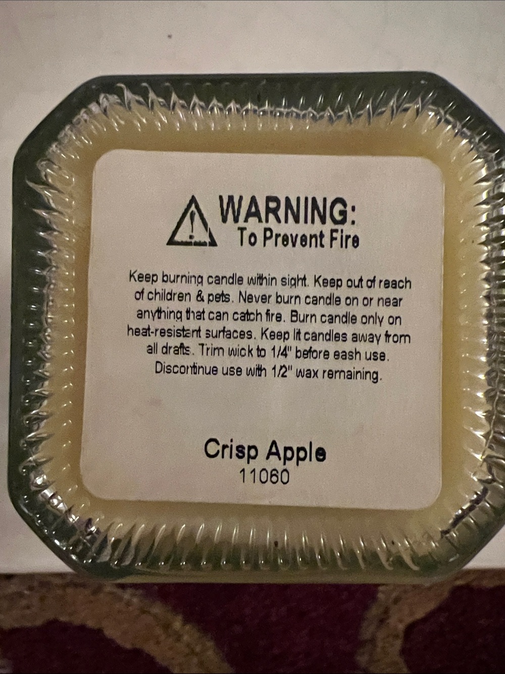 Celebrating HOME Crisp Apple Petite Jar Candle NEW!! - Picture 5 of 8